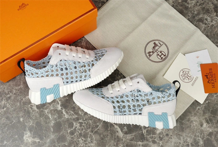 Sneakers Bouncing Tissées Hermès
