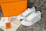 Sneakers Bouncing Tissées Hermès