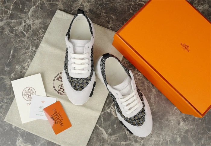 Sneakers Bouncing Tissées Hermès