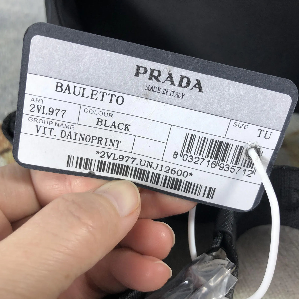Sac banane Prada Re-Nylon 2VL977 noir