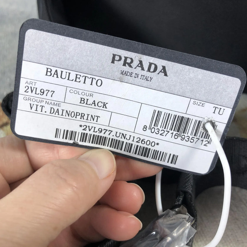 Sac banane Prada Re-Nylon 2VL977 noir
