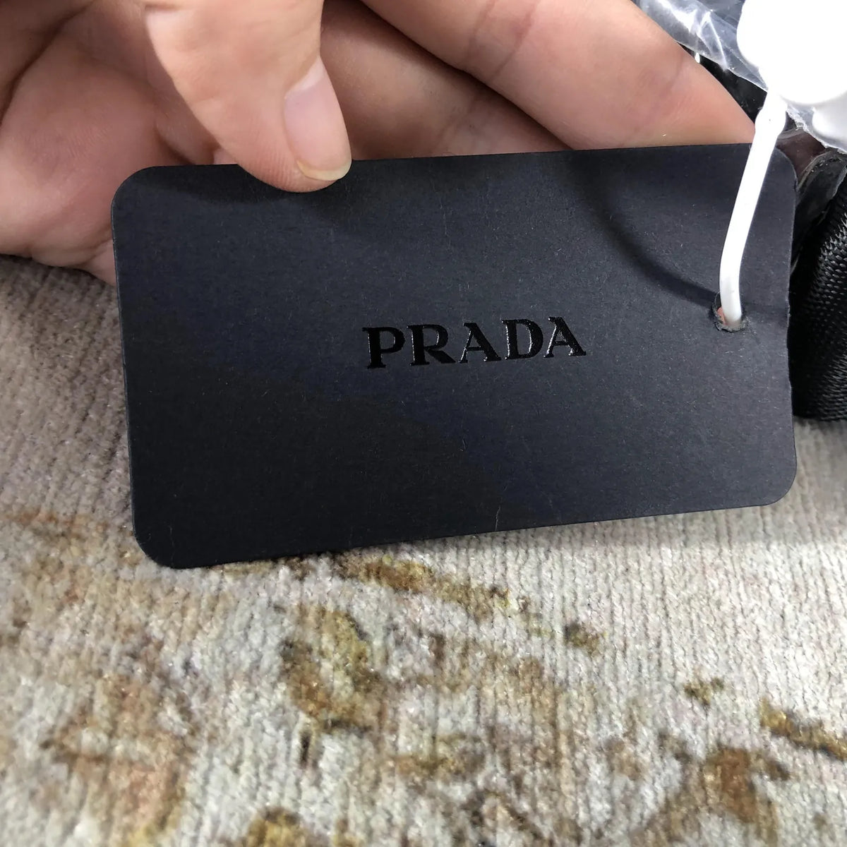 Sac banane Prada Re-Nylon 2VL977 noir