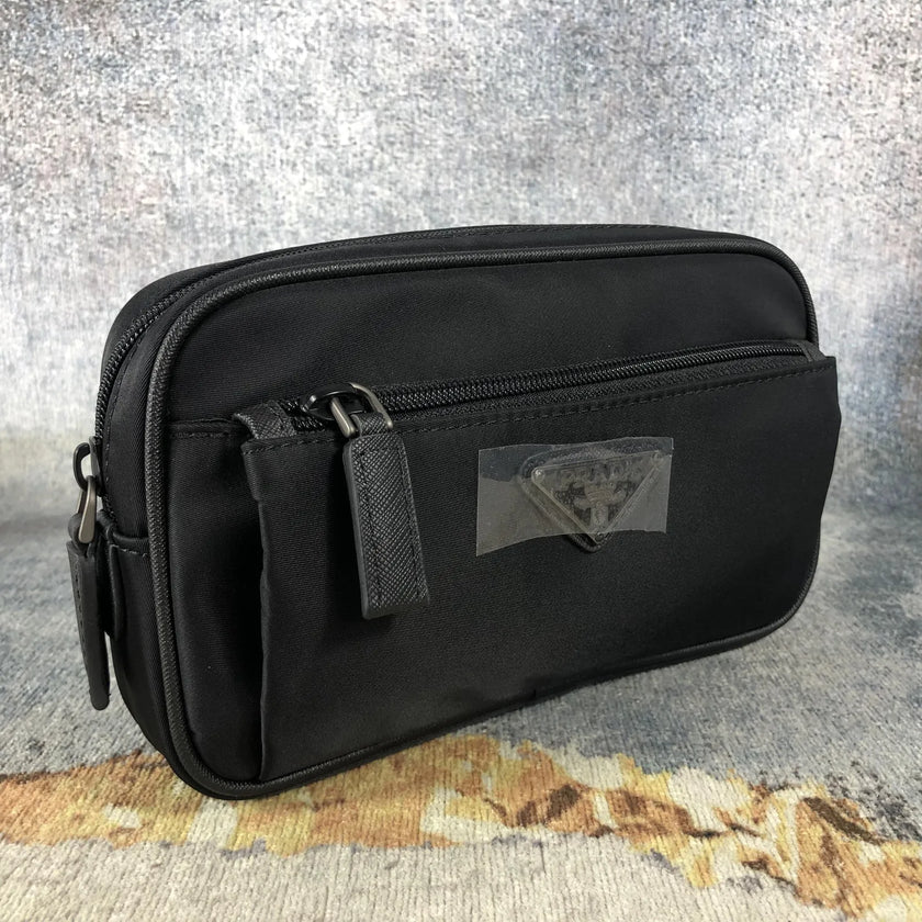 Sac banane Prada Re-Nylon 2VL977 noir