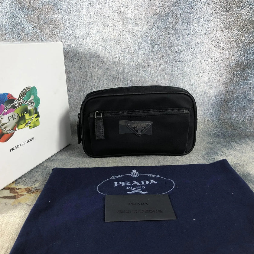 Sac banane Prada Re-Nylon 2VL977 noir