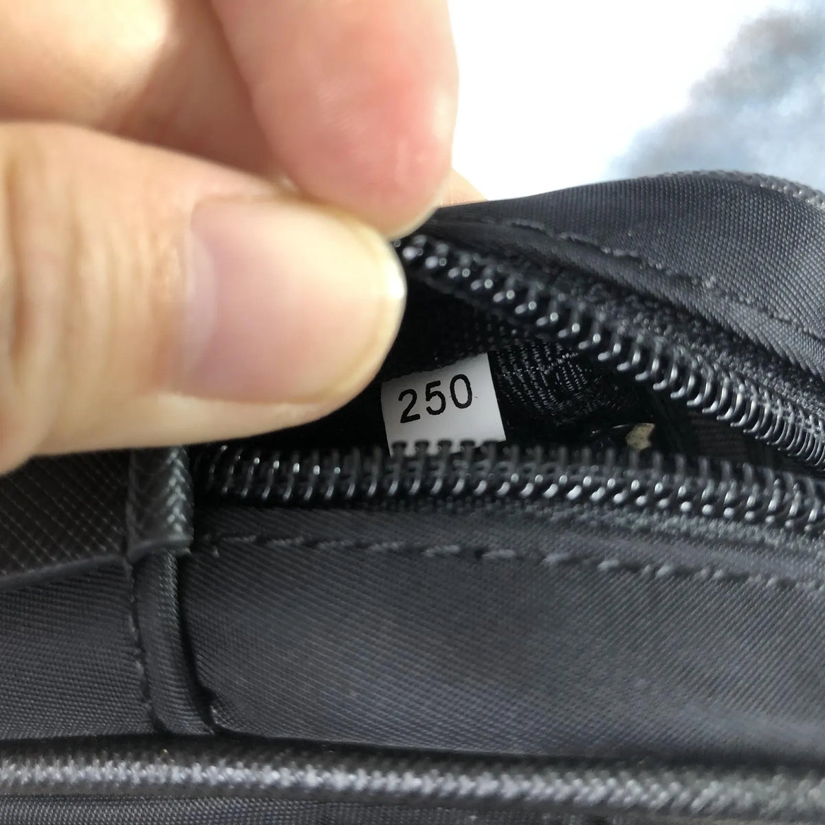 Sac banane Prada Re-Nylon 2VL977 noir