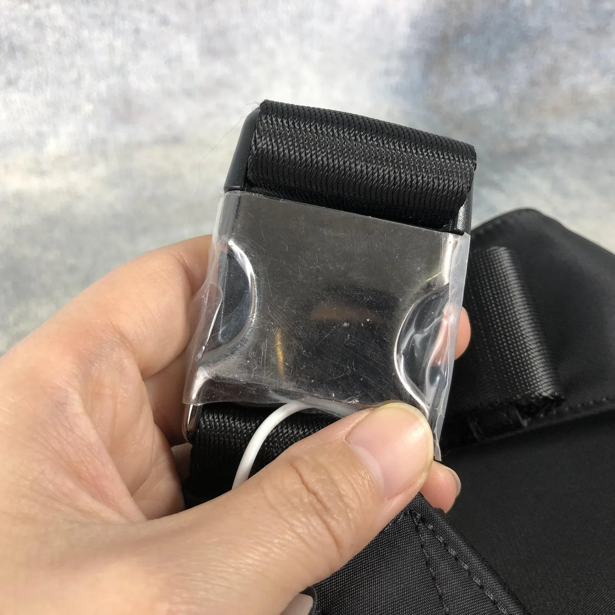 Sac banane Prada Re-Nylon 2VL977 noir
