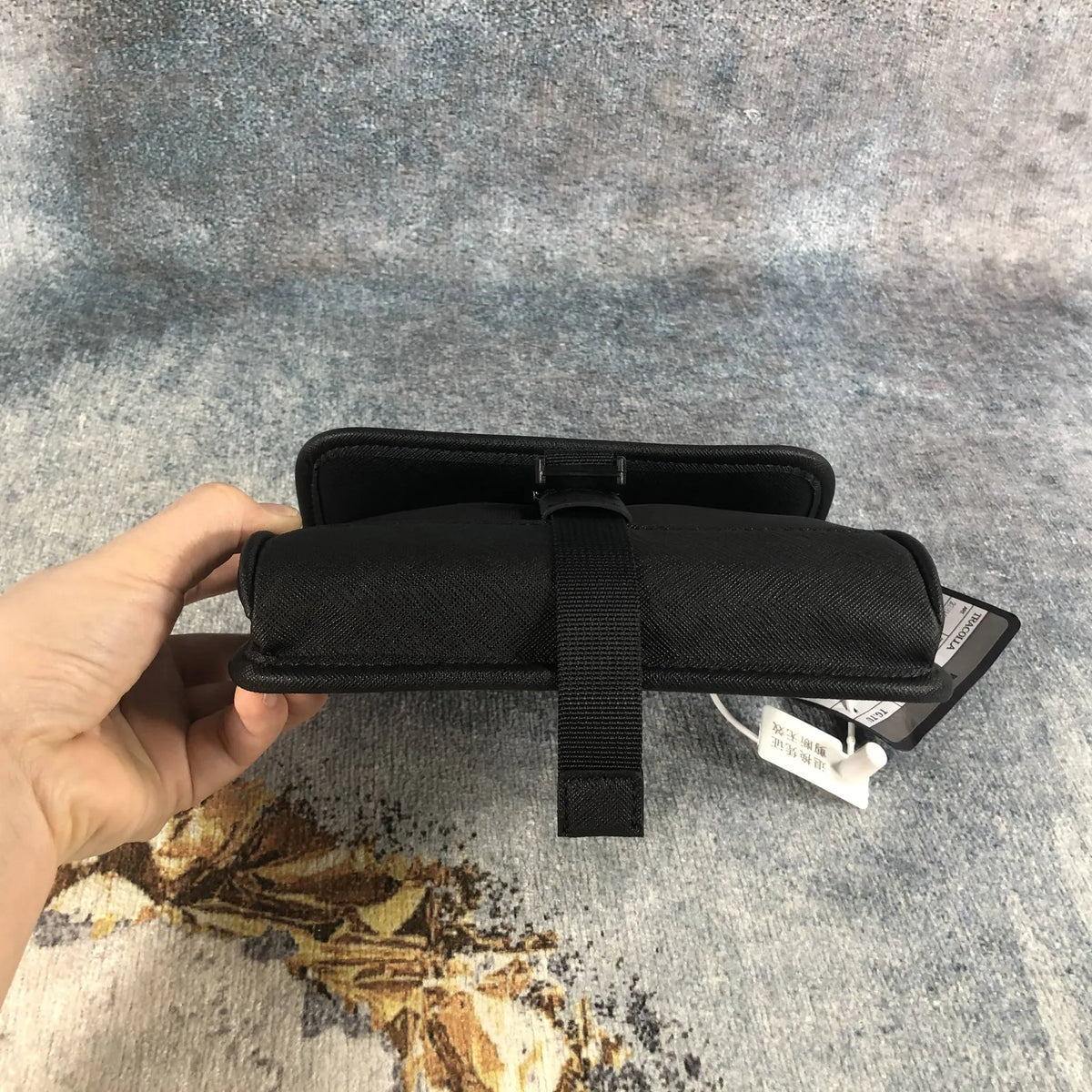 Pochette bandoulière Prada noire