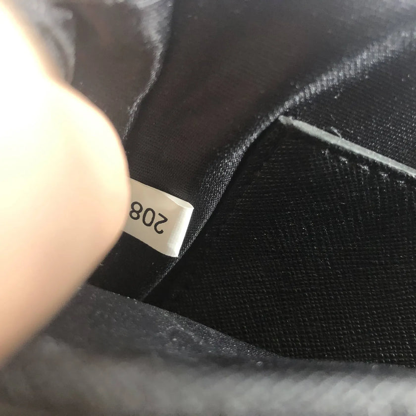 Pochette bandoulière Prada noire
