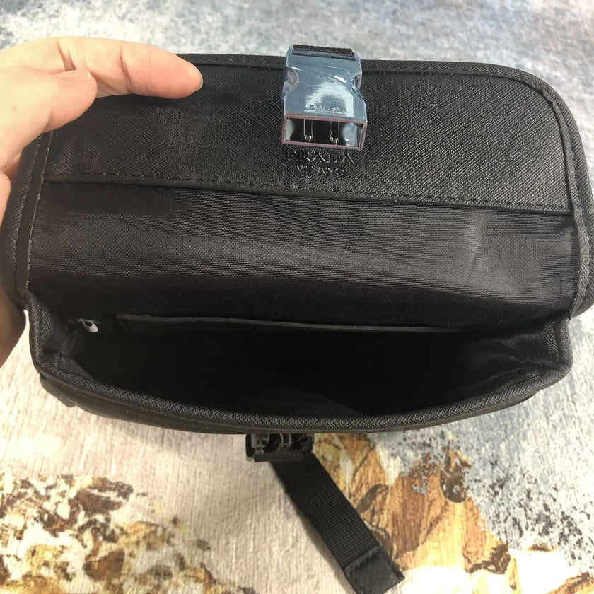 Pochette bandoulière Prada noire