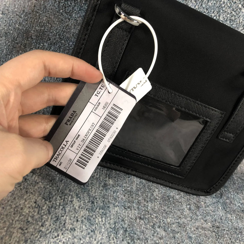 Pochette bandoulière Prada noire