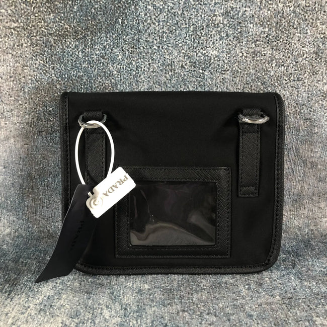 Pochette bandoulière Prada noire