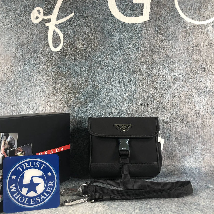Pochette bandoulière Prada noire