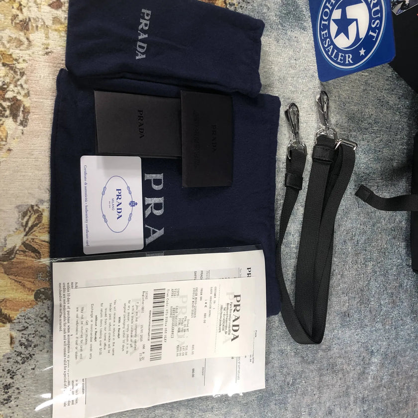 Pochette bandoulière Prada noire
