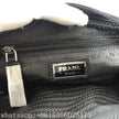 Sac bandoulière Prada Re-Nylon noir 22 cm