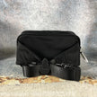 Sac bandoulière Prada Re-Nylon noir 22 cm