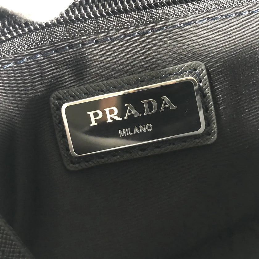 Sac banane Prada Re-Nylon noir