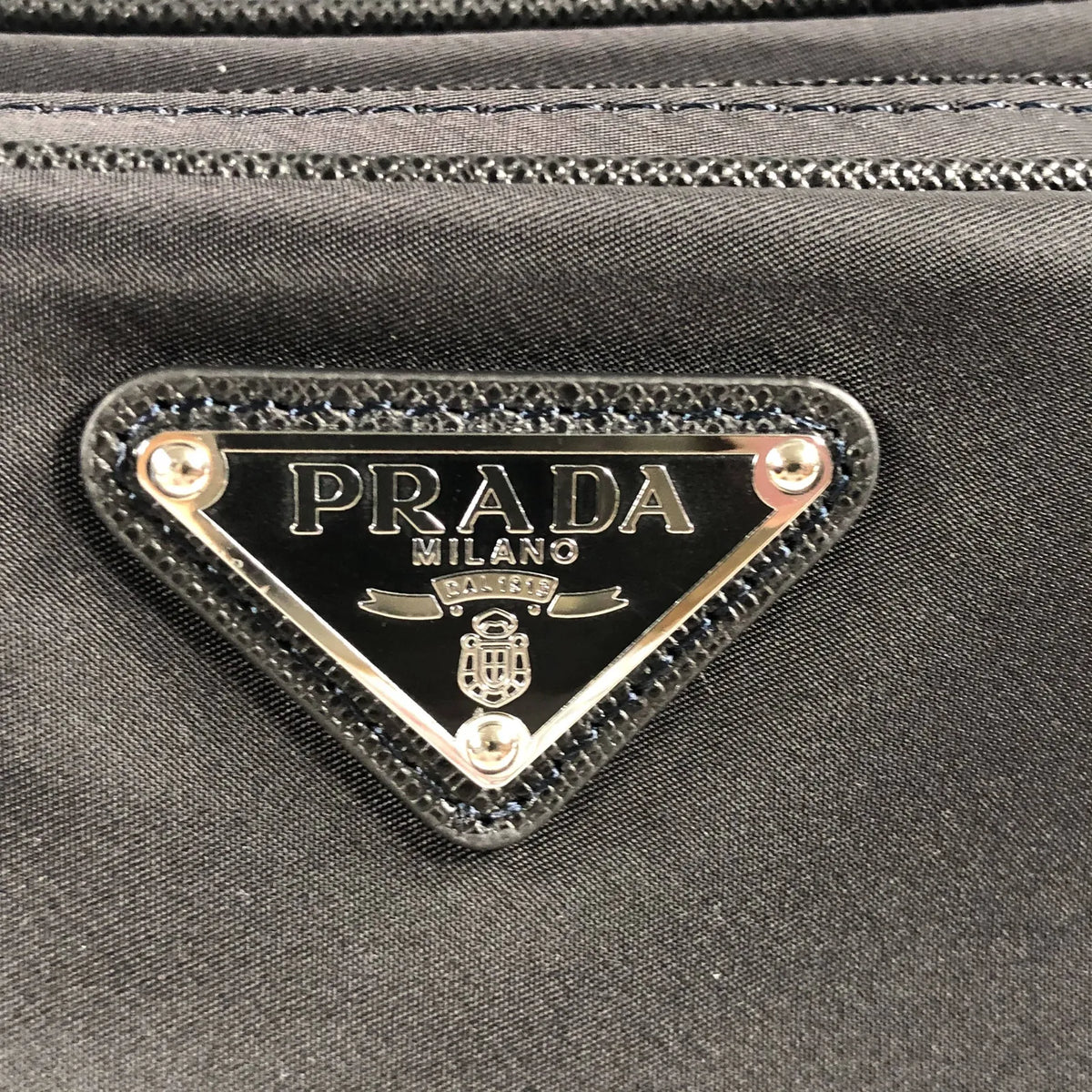 Sac banane Prada Re-Nylon noir
