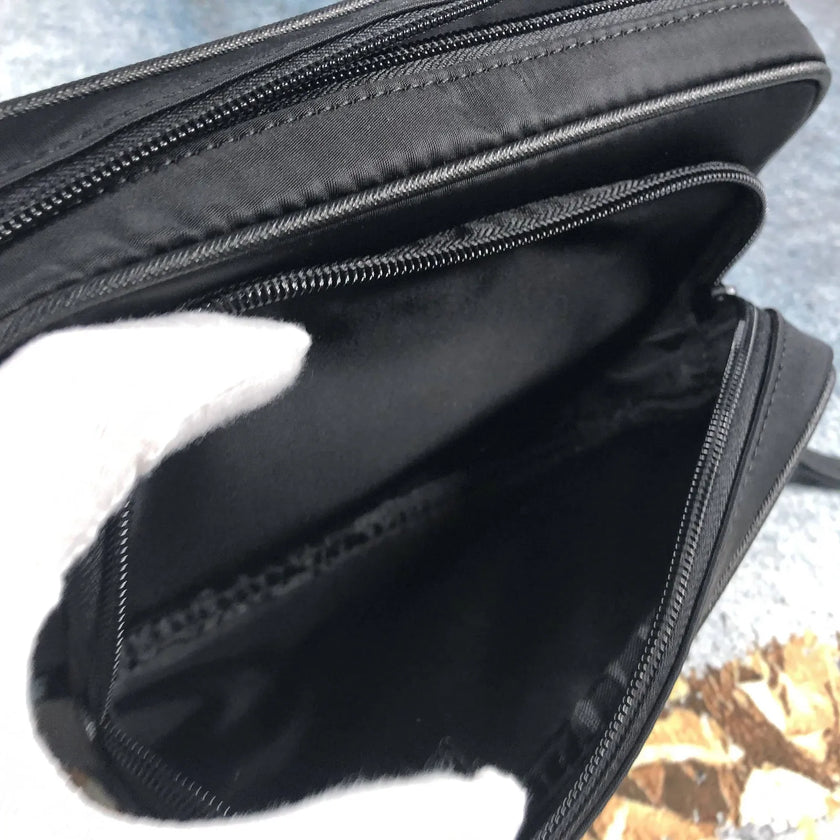 Sac banane Prada Re-Nylon noir