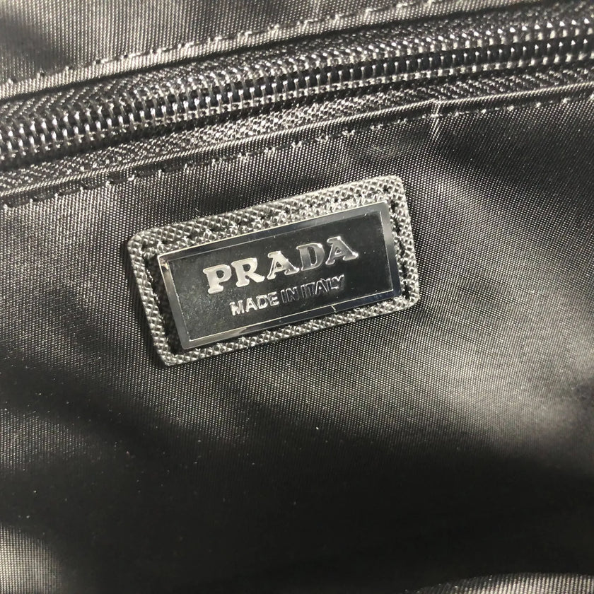 Sac banane Prada Re-Nylon noir