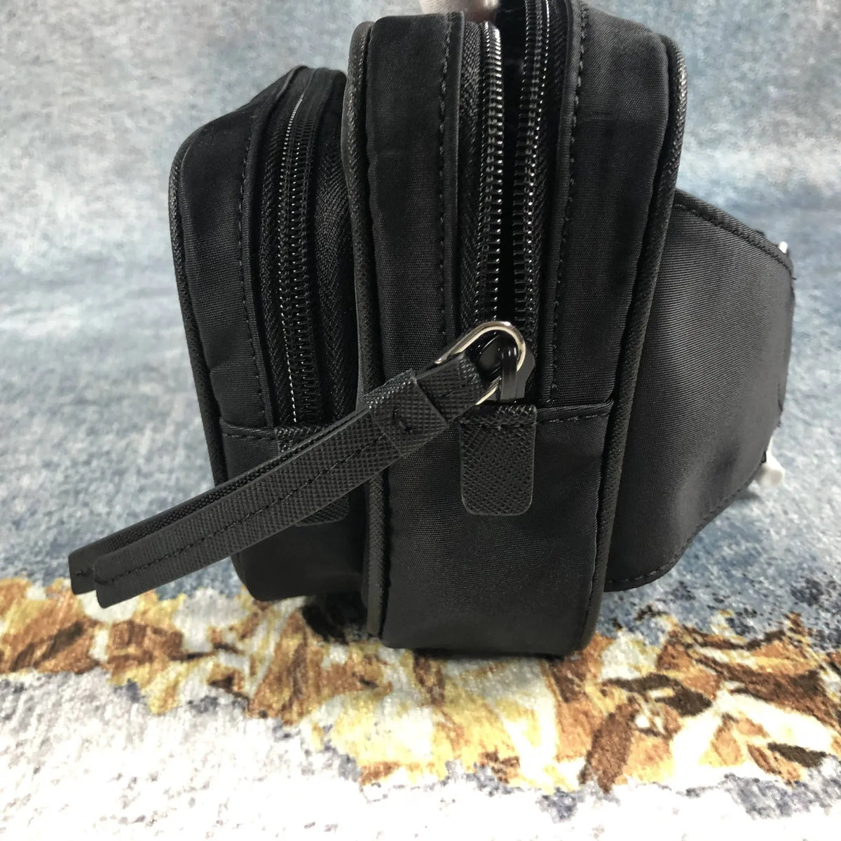 Sac banane Prada Re-Nylon noir