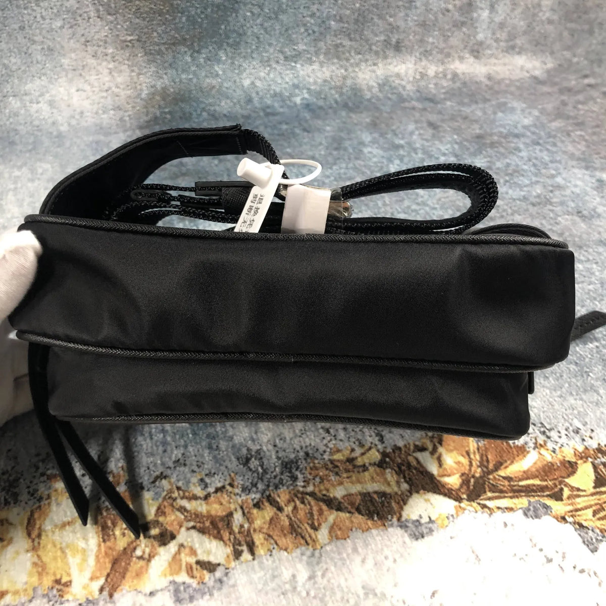 Sac banane Prada Re-Nylon noir