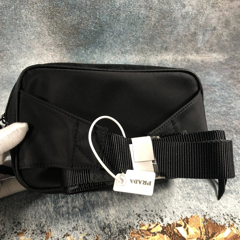 Sac banane Prada Re-Nylon noir