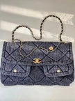 Sac Chanel 25K Jean – Denim Brodé