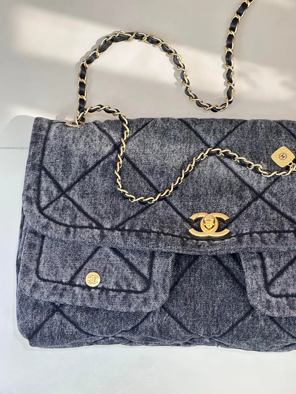 Sac Chanel 25K Jean – Denim Brodé
