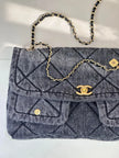 Sac Chanel 25K Jean – Denim Brodé