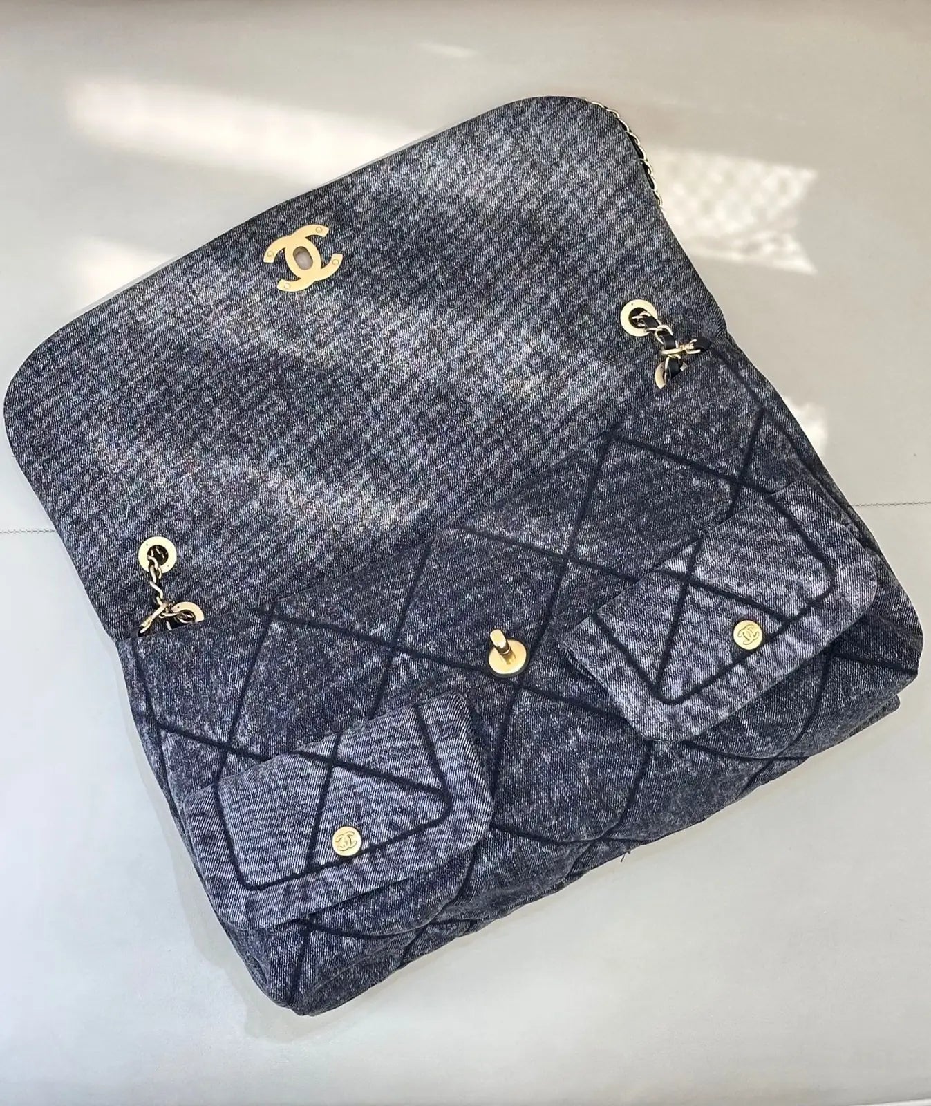Sac Chanel 25K Jean – Denim Brodé