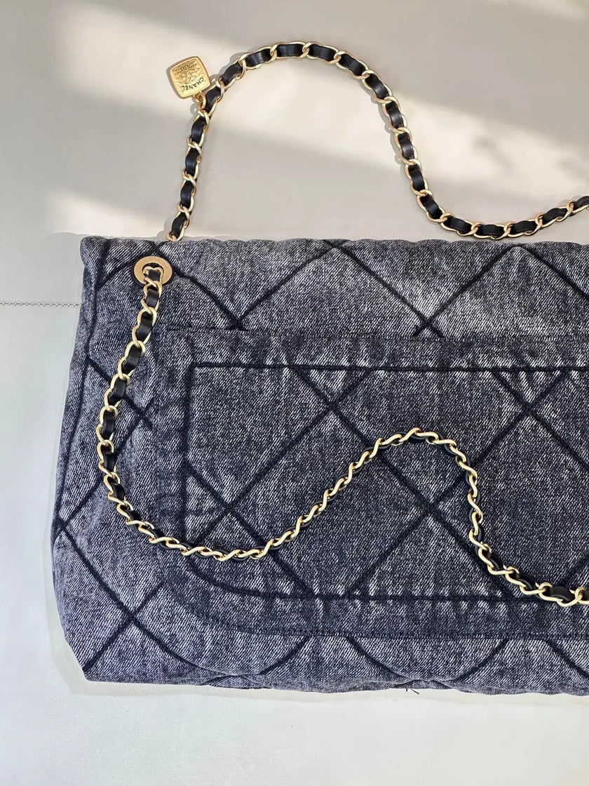 Sac Chanel 25K Jean – Denim Brodé