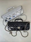 Sac Chanel 25K – Rabat Verni Métallisé