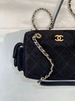 Sac Chanel 25MK - Tissu Matelassé Poches Latérales