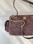 Sac Chanel 25MK - Tissu Matelassé Poches Latérales