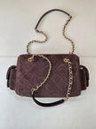 Sac Chanel 25MK - Tissu Matelassé Poches Latérales