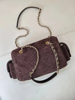 Sac Chanel 25MK - Tissu Matelassé Poches Latérales