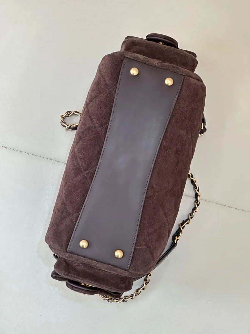 Sac Chanel 25MK - Tissu Matelassé Poches Latérales