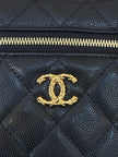 Sac Chanel 26C x Loro Piana - Vanity Case Cuir Caviar
