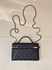 Sac Chanel 26C x Loro Piana - Vanity Case Cuir Caviar