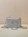 Sac Chanel 26C x Loro Piana - Vanity Case Cuir Caviar
