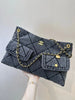 Sac Chanel 5740 - Flap Bag Denim Matelassé