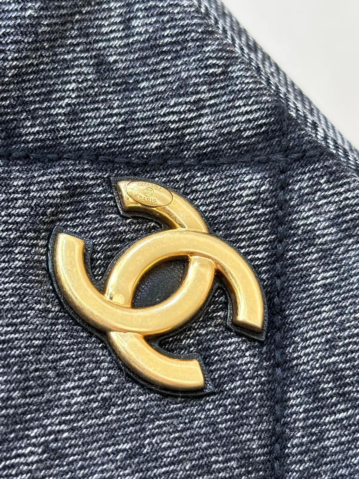 Sac Chanel 5740 - Flap Bag Denim Matelassé