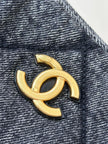 Sac Chanel 5740 - Flap Bag Denim Matelassé