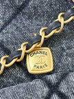 Sac Chanel 5740 - Flap Bag Denim Matelassé