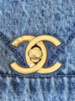 Sac Chanel 5740 - Flap Bag Denim Matelassé