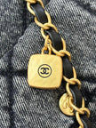 Sac Chanel 5740 - Flap Bag Denim Matelassé