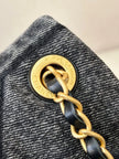 Sac Chanel 5740 - Flap Bag Denim Matelassé