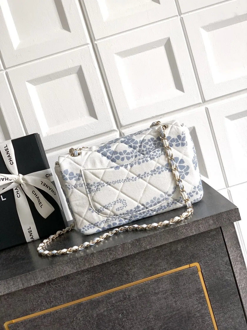 Sac Chanel Coco Beach – Jacquard Floral