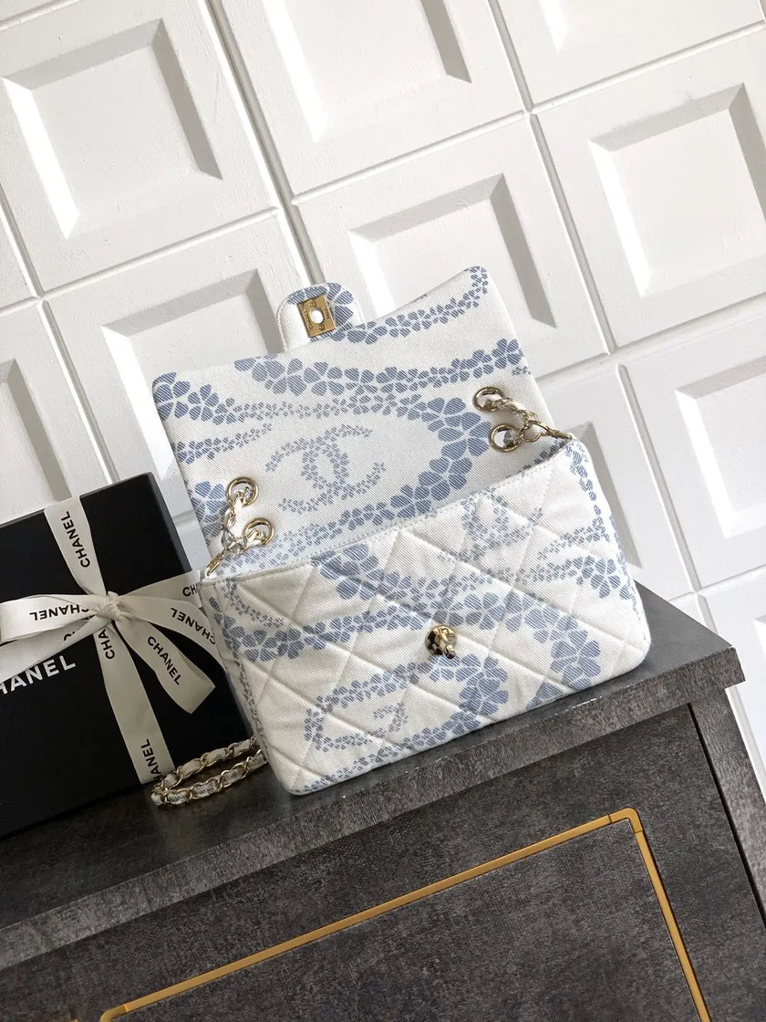 Sac Chanel Coco Beach – Jacquard Floral