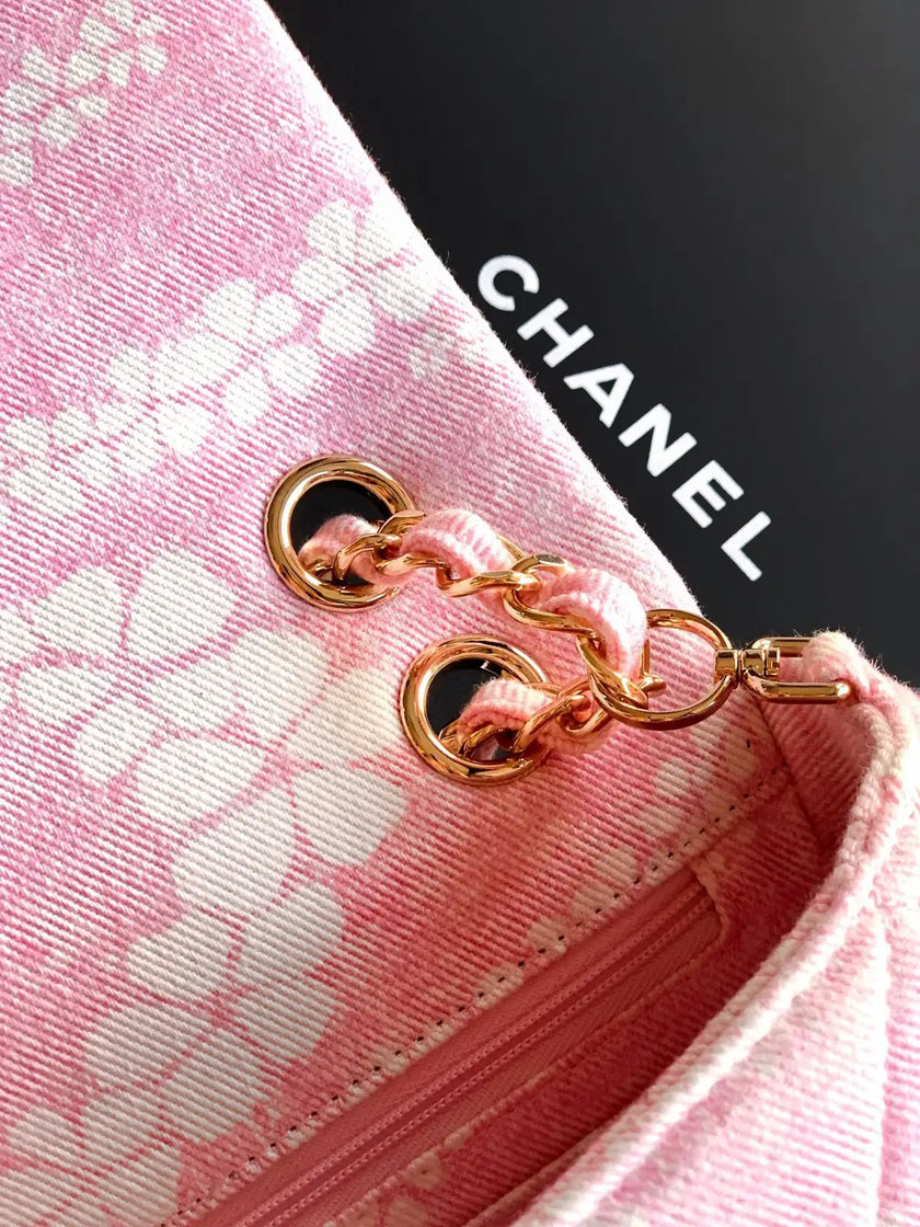 Sac Chanel Coco Beach – Jacquard Floral